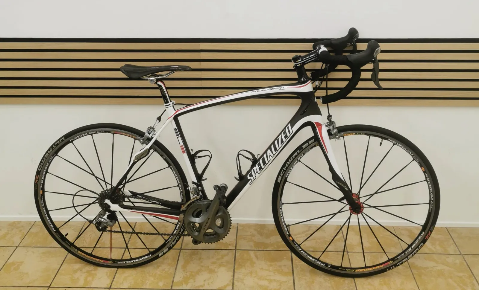 Gebrauchtes Giant ONCE Rennrad in Gelb-Schwarz mit Rennlenker